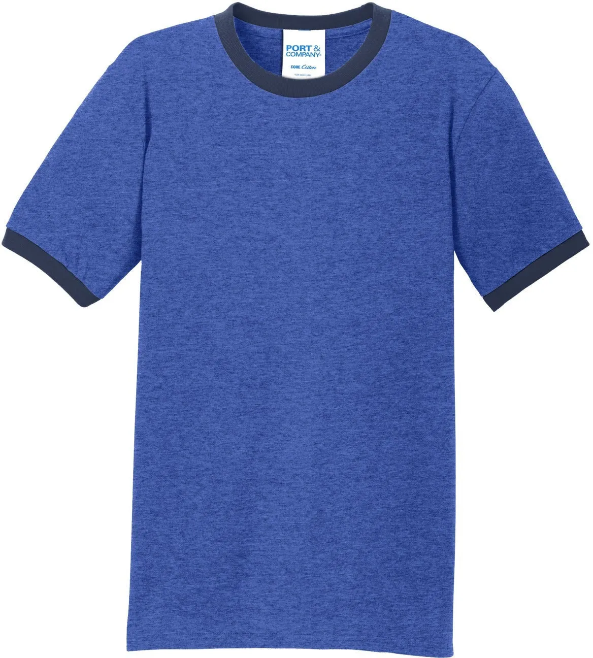 Port & Company Core Cotton Ringer Tee