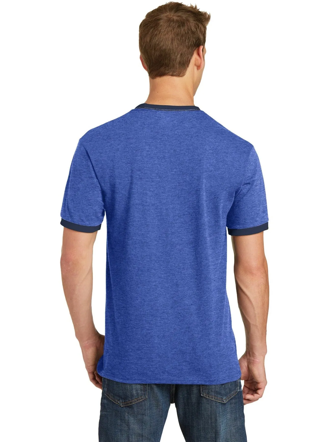 Port & Company Core Cotton Ringer Tee