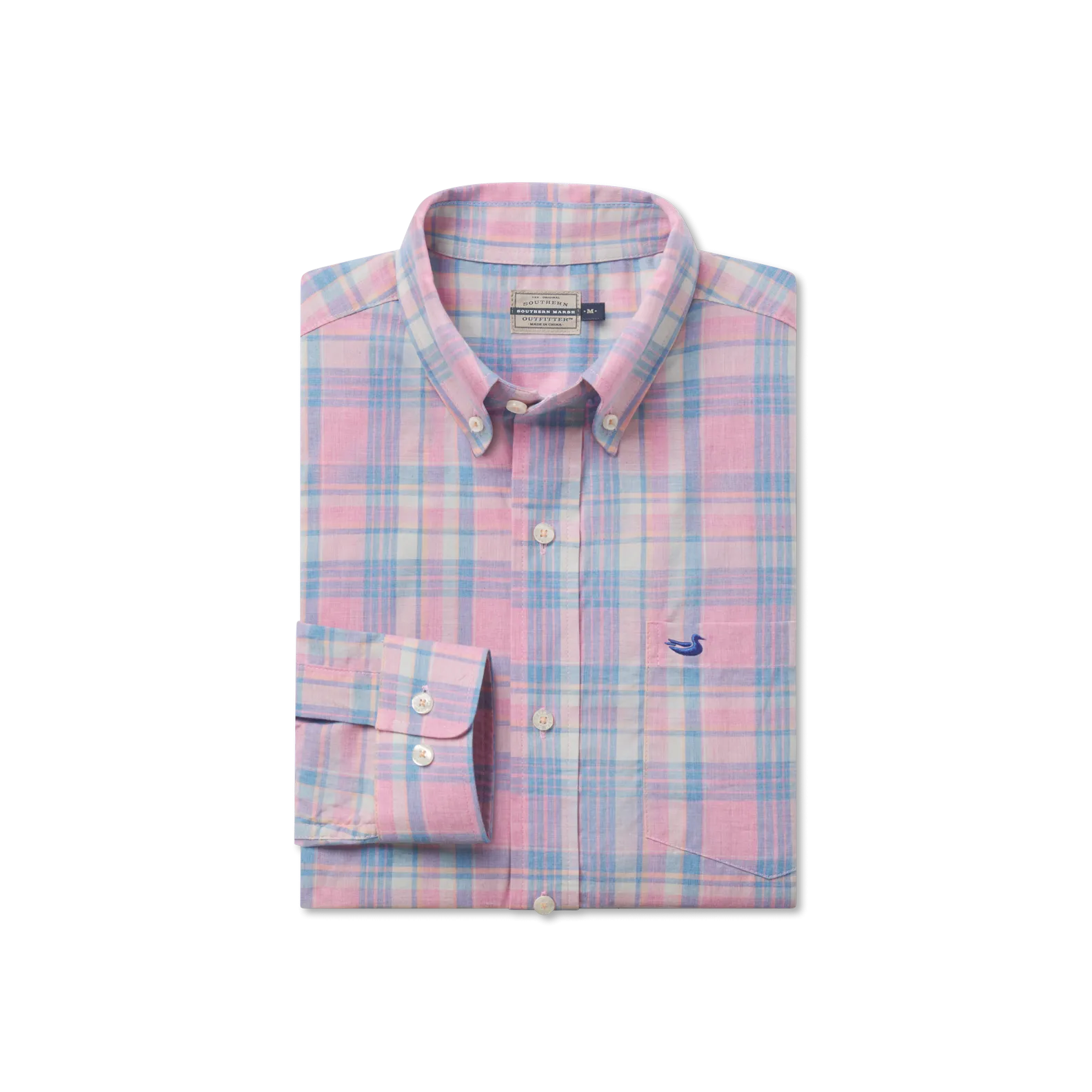 Potomac Relaxed Plaid Dress Shirt