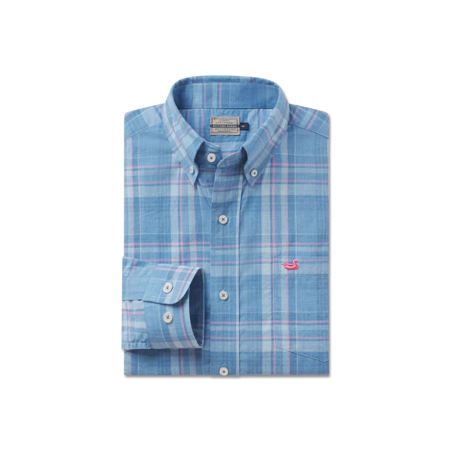 Potomac Relaxed Plaid Dress Shirt