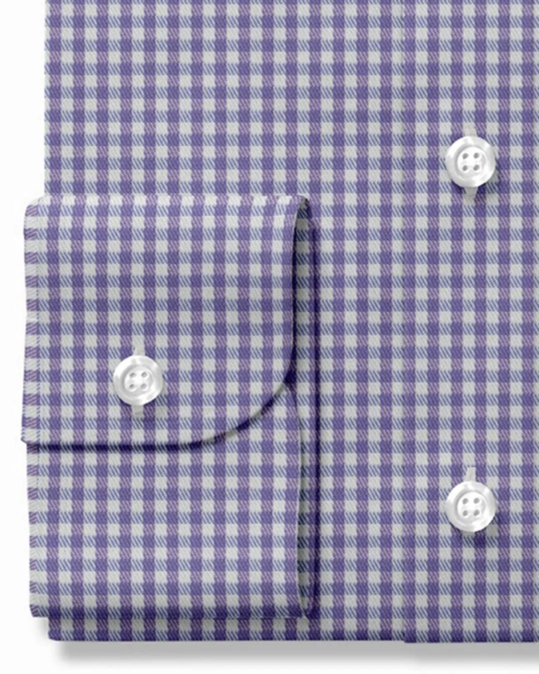 Purple Blue Mini Gingham