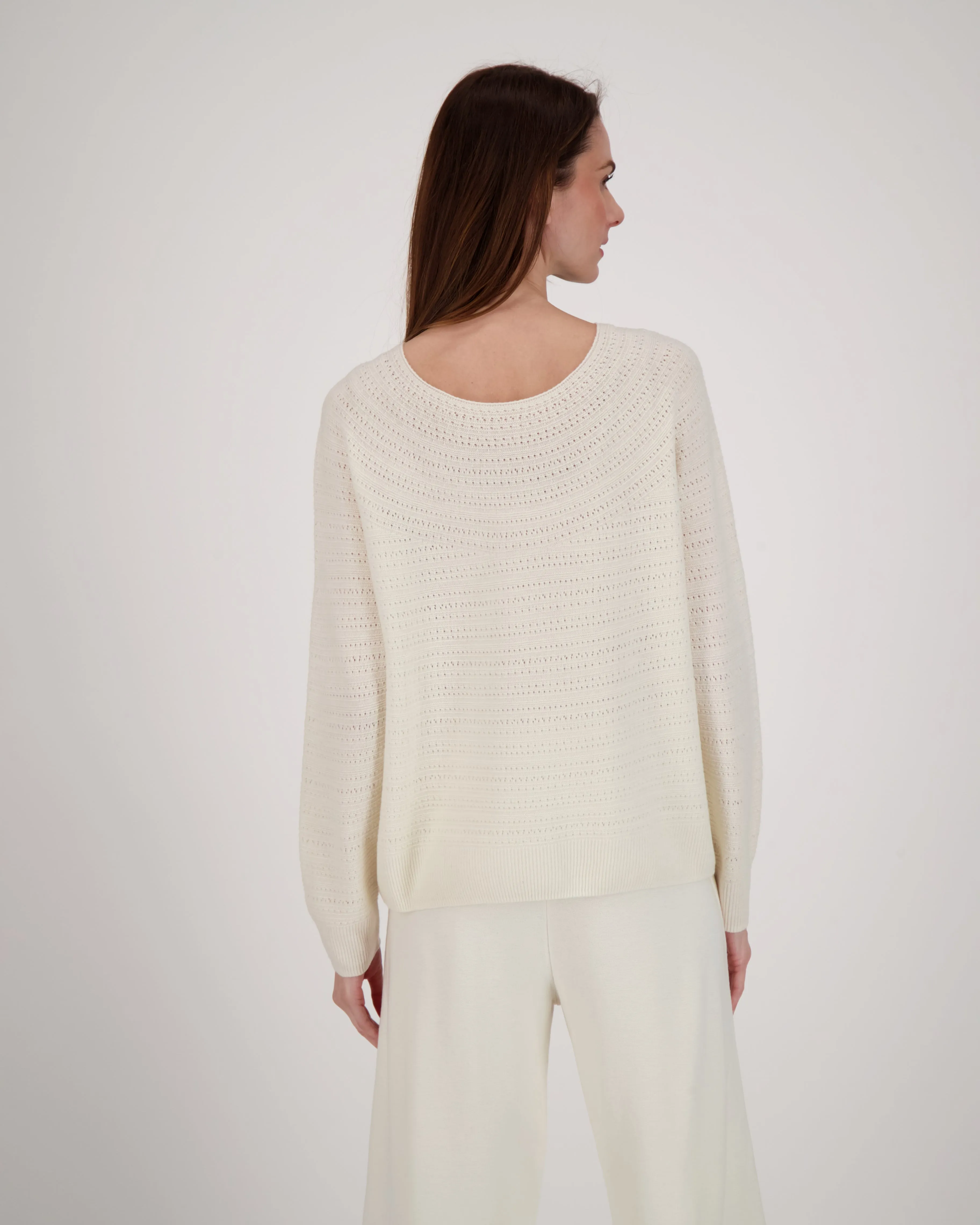 Relaxed Fit Round Neck Sweater