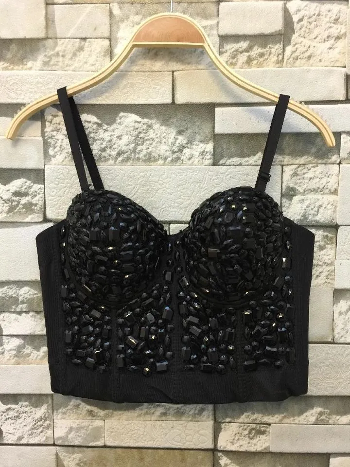 Rhinestone Bustier