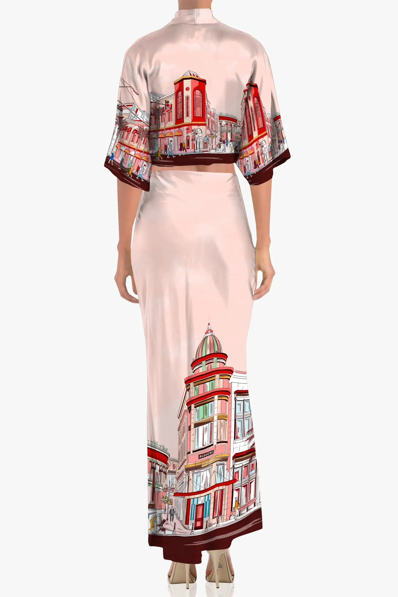 Rodeo Drive Print Summer Blouses