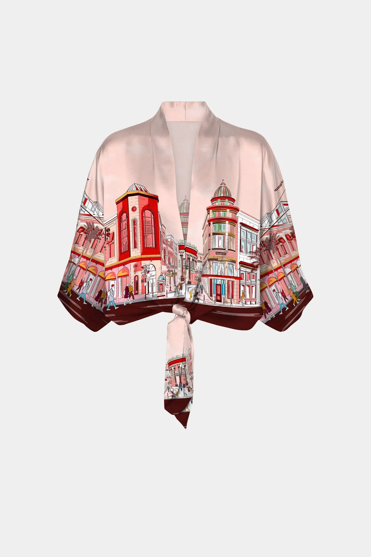 Rodeo Drive Print Summer Blouses