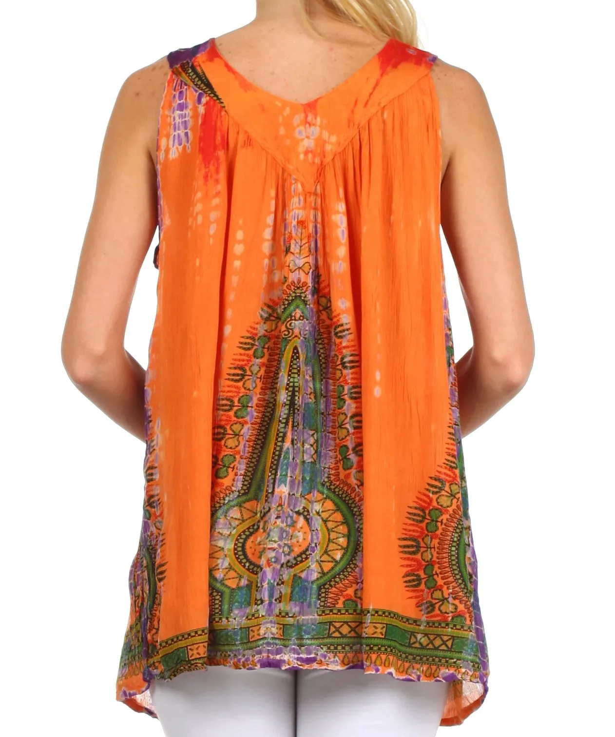 Sakkas Bohemian Spirit Relaxed Fit Blouse