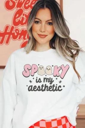 SPOOKY IS MY AESTHETIC GRAPHIC SWEATSHIRT