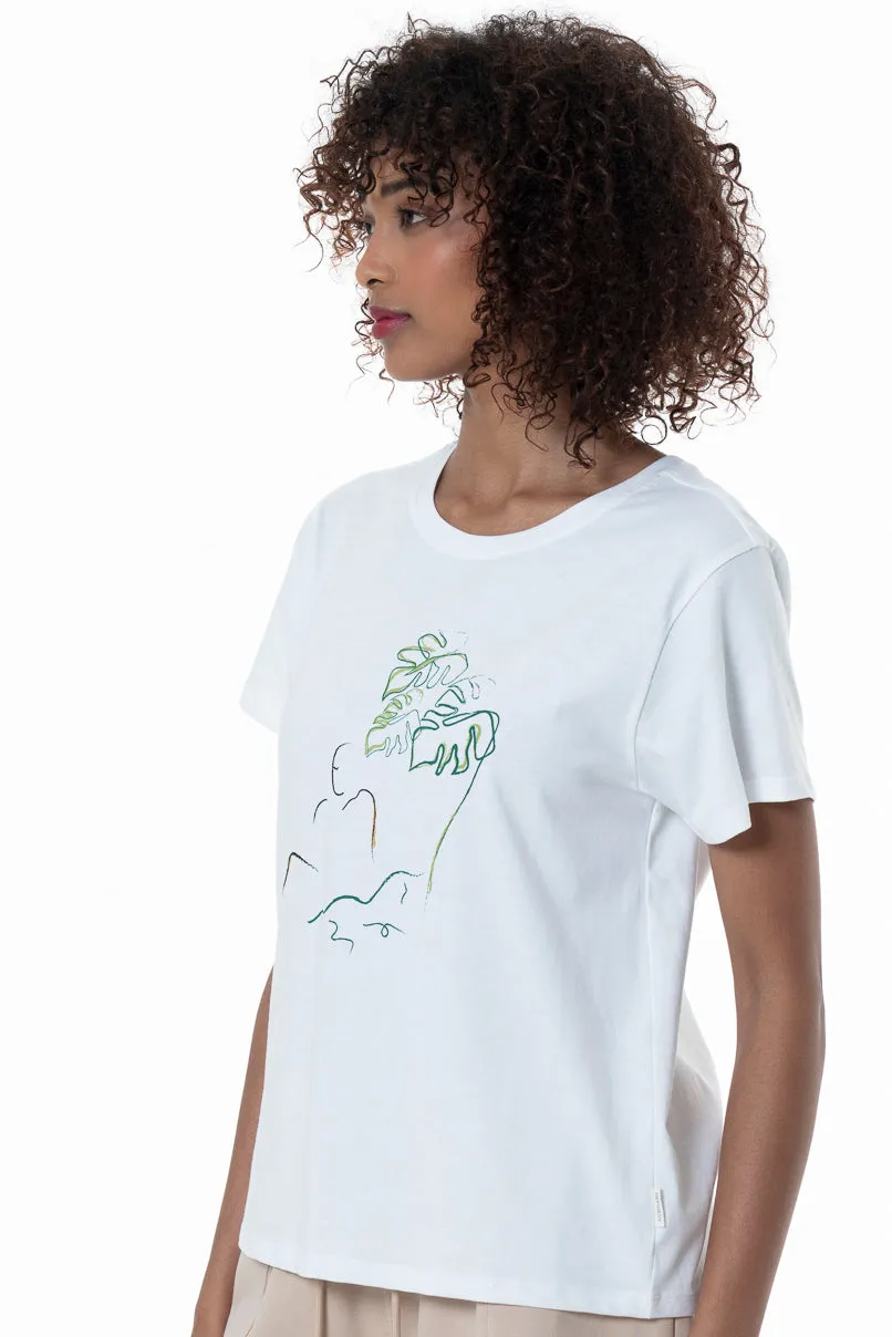 Statement T-Shirt _ 154351 _ White