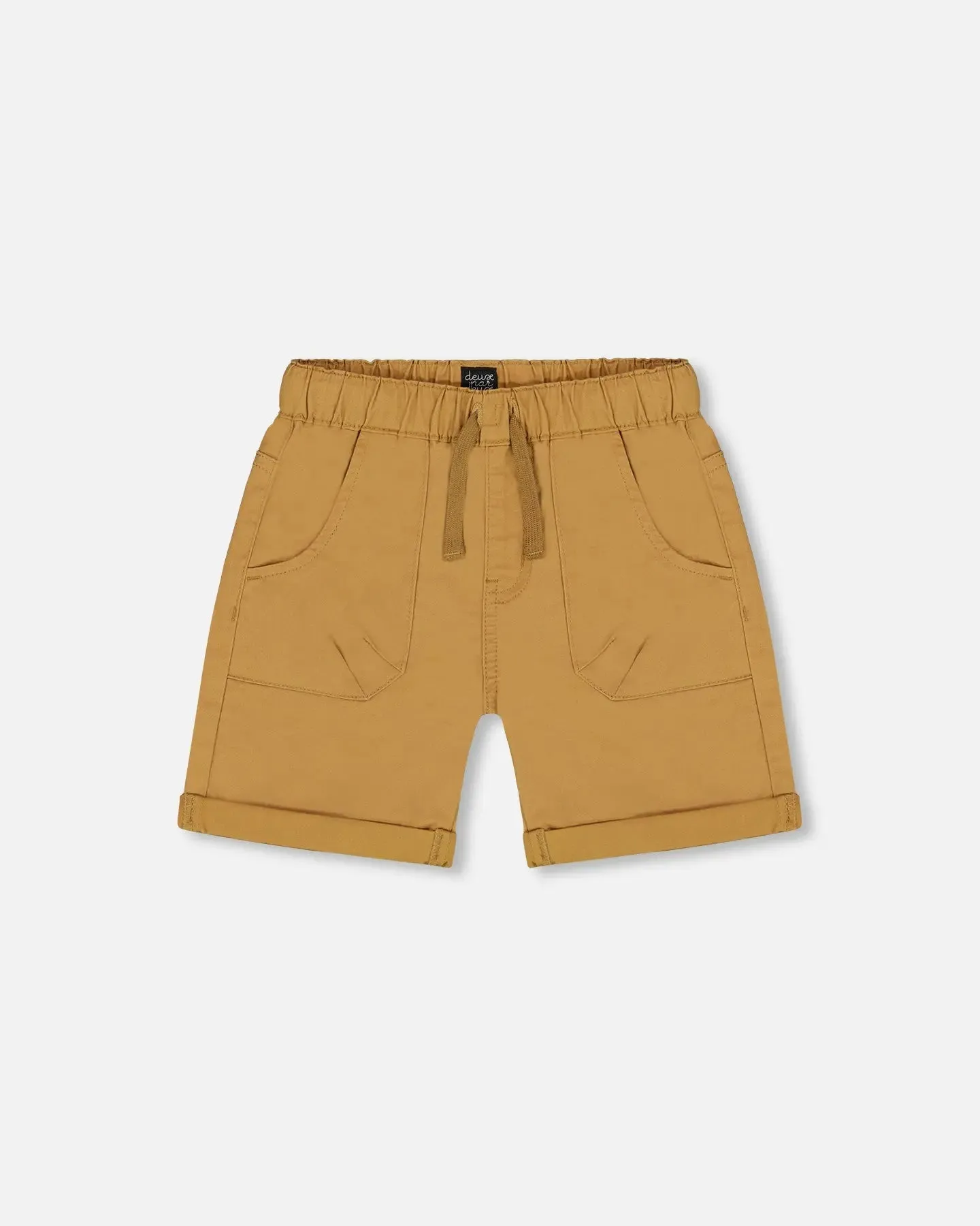 Stretch Twill Short Tan