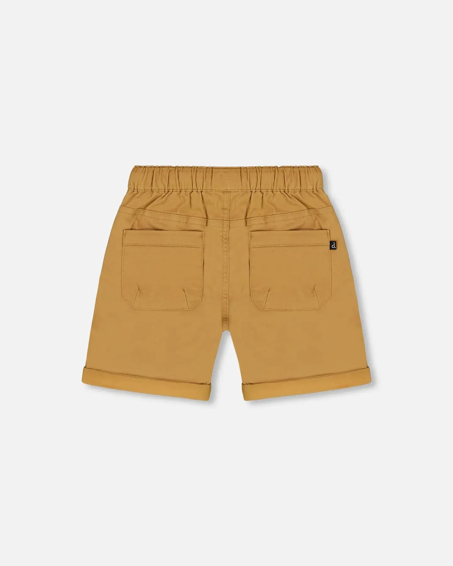 Stretch Twill Short Tan