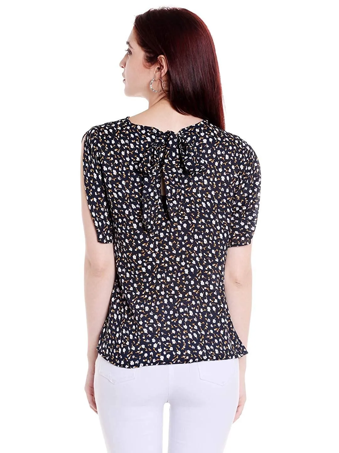 Style Quotient Womens Floral Print Tops