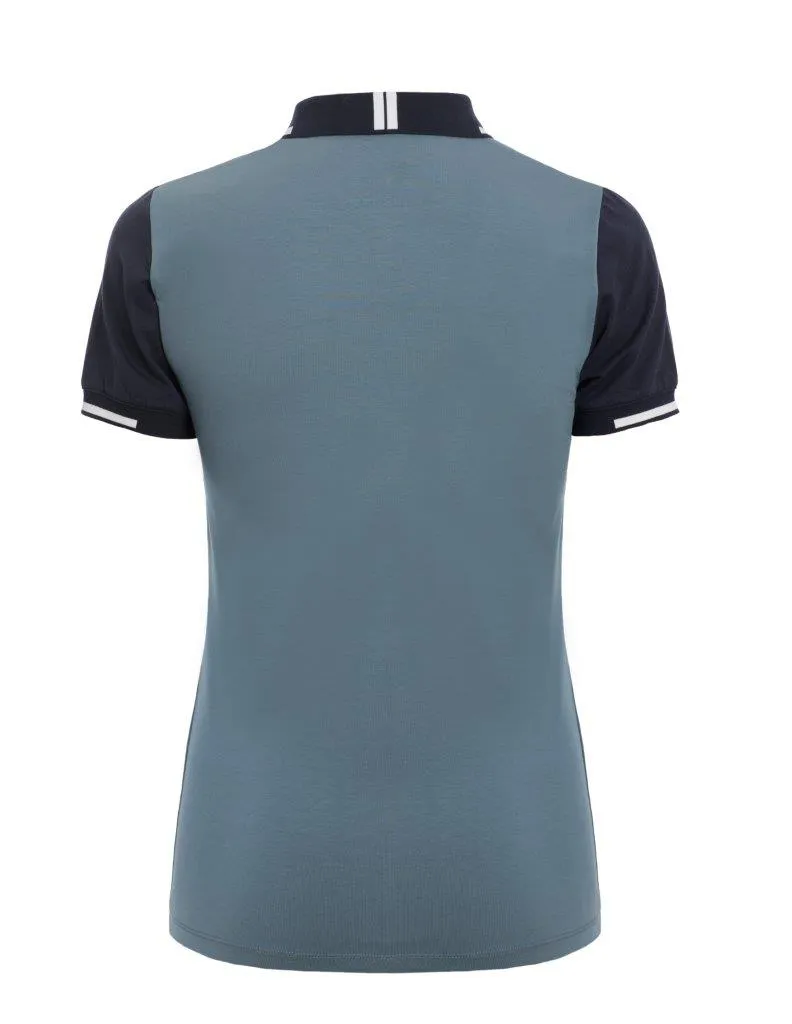 Tesoro Vita Pelosa Polo Shirt Blue/White