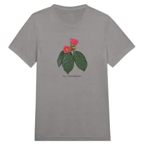 Tree Flower Triblend Unisex Crewneck T-shirt