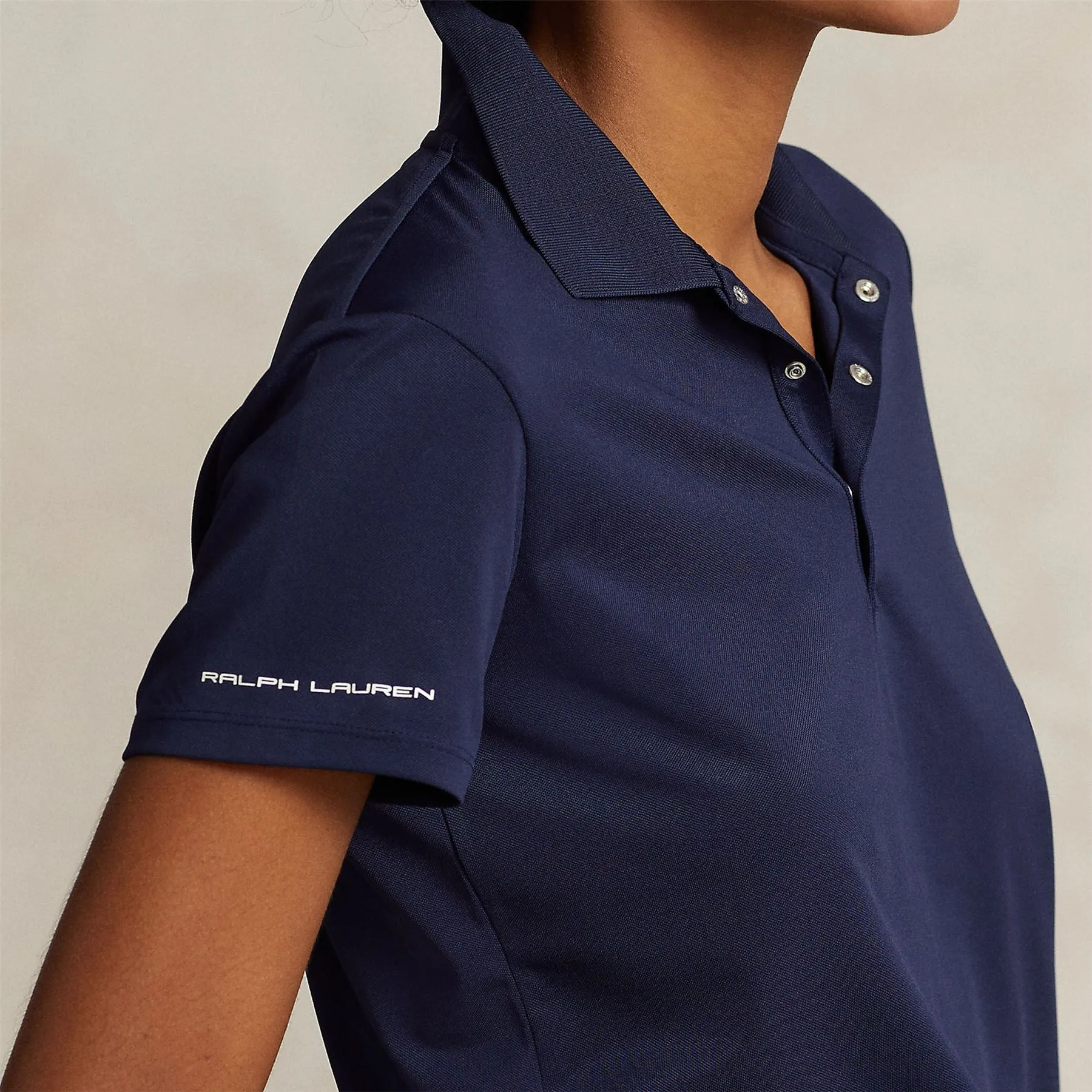 Womens Classic Fit Tour Polo Shirt Refined Navy - 2025