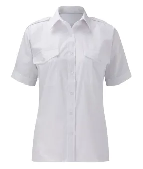 Women's Pilot Work Blouse - Short Sleeve