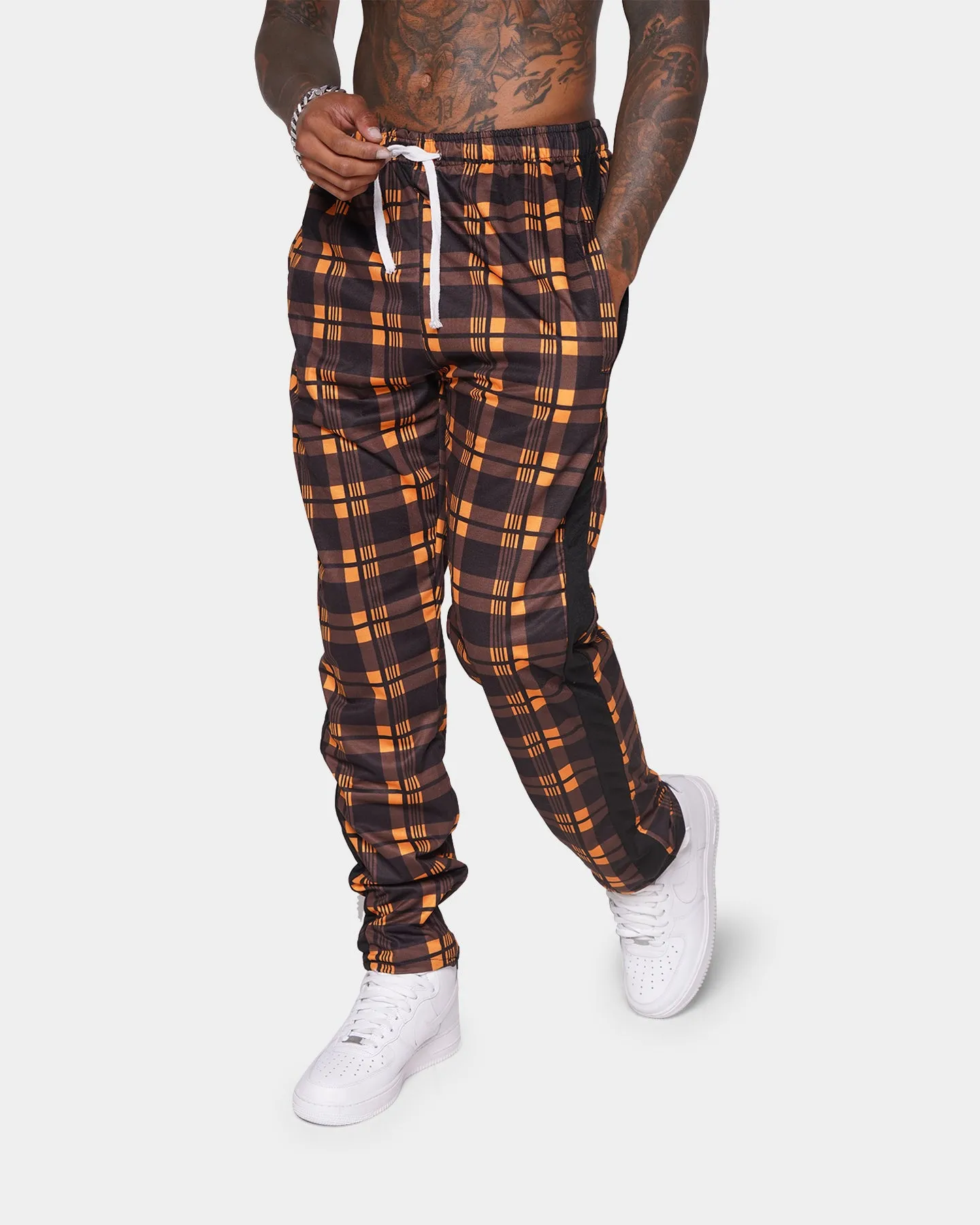 XXIII Cartaxo Plaid Pants Black/Yellow