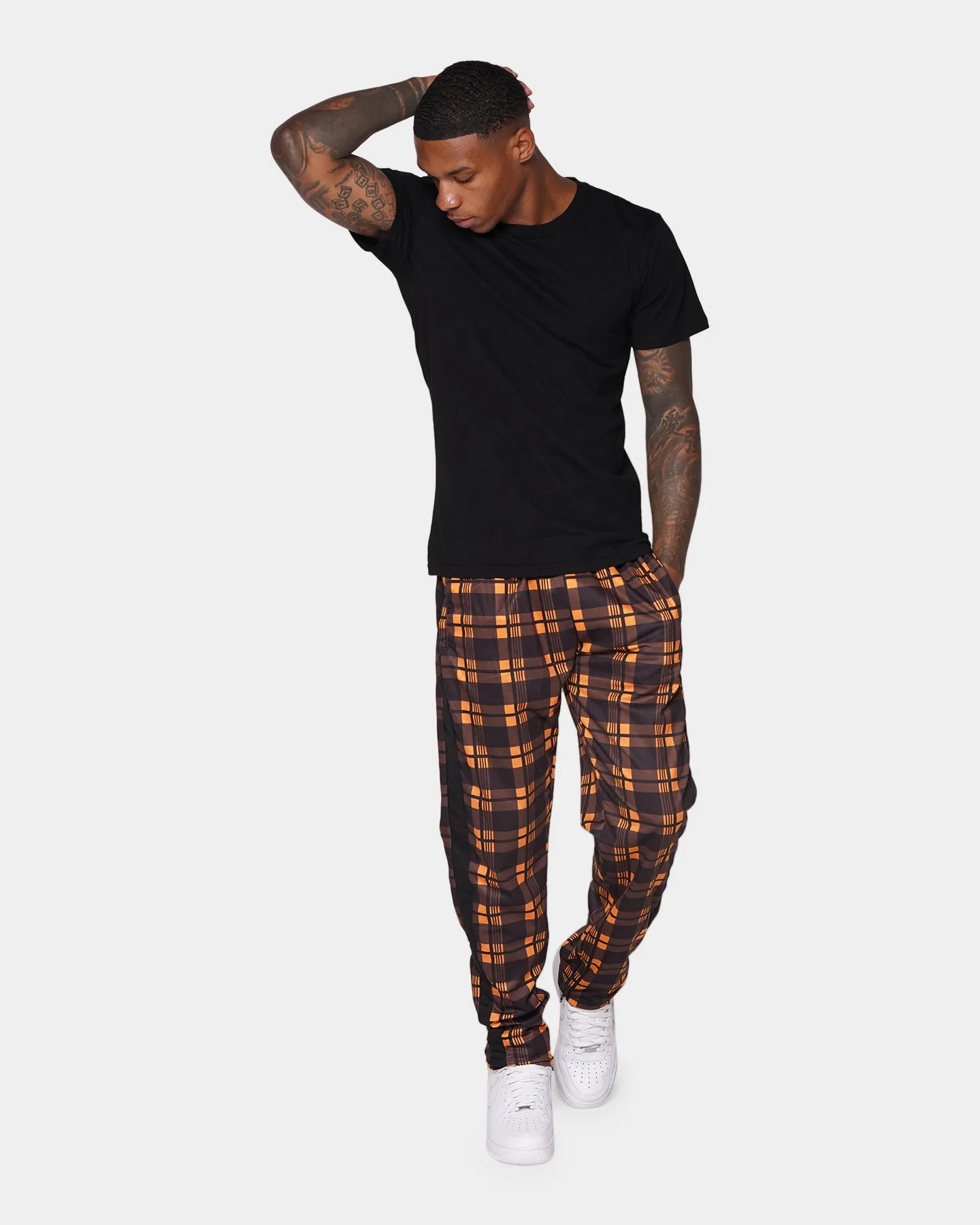 XXIII Cartaxo Plaid Pants Black/Yellow