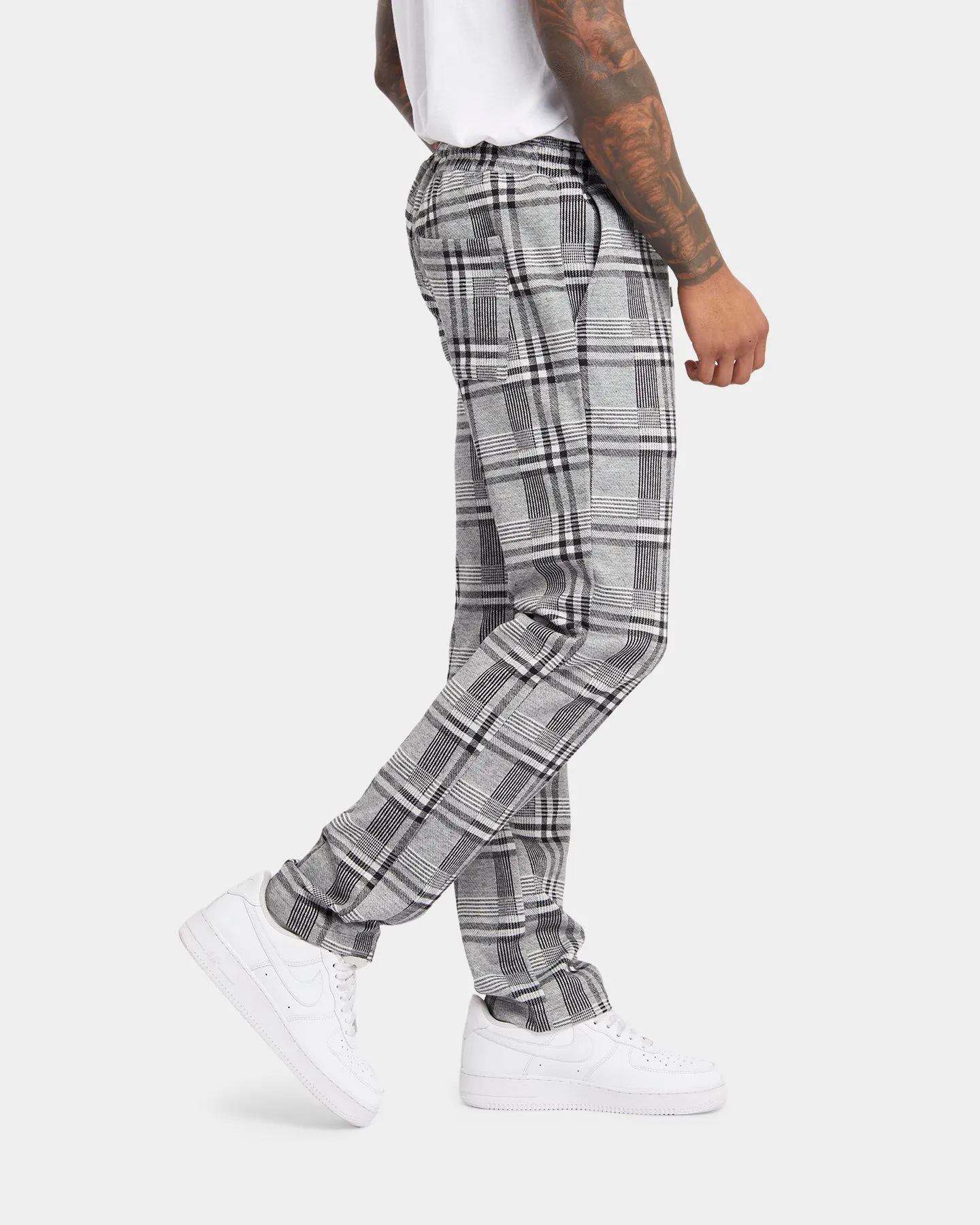 XXIII Tomasz Plaid Pants Black/White